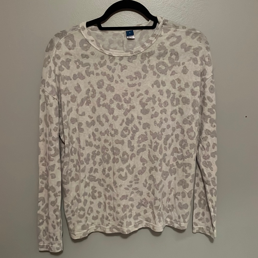 Leopard Print Long Sleeve